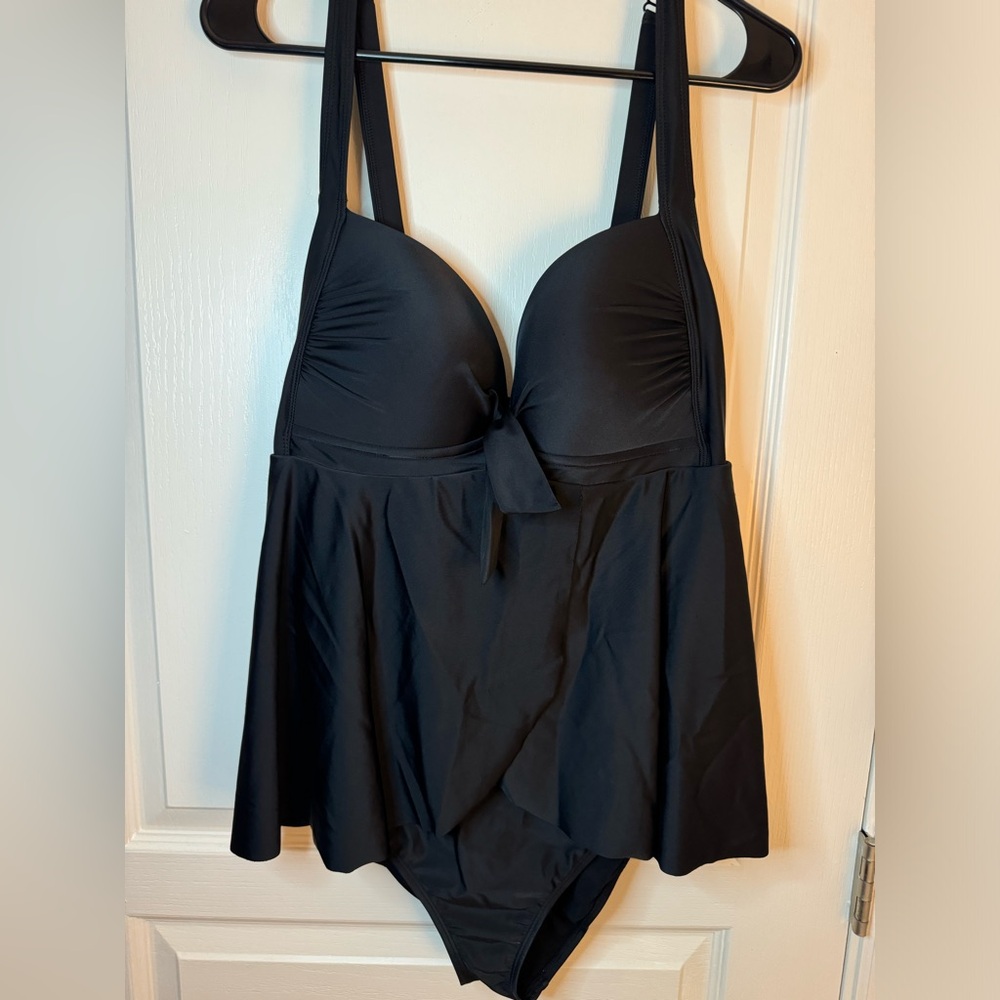 Black One Piece Swimsuit